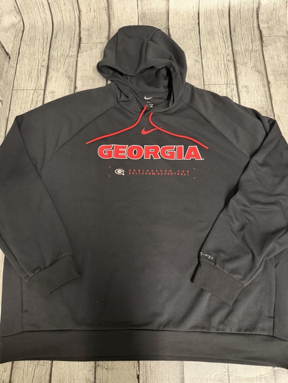NWT Men’s Nike Georgia Bulldogs 2025 Courtside Basketball Practice Hoodie 3XL